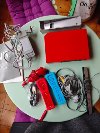 Nintendo Wii Roja Edición Super Mario Bros