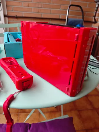 Nintendo Wii Roja Edición Super Mario Bros