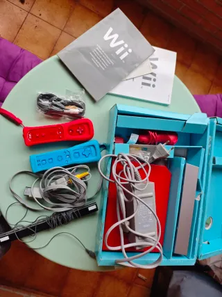 Nintendo Wii Roja Edición Super Mario Bros