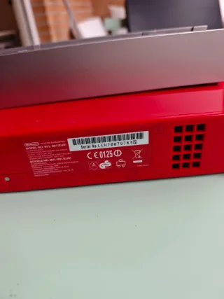 Nintendo Wii Roja Edición Super Mario Bros