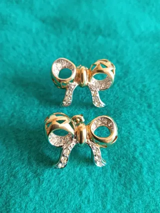 Pendientes vintage,acero dorado