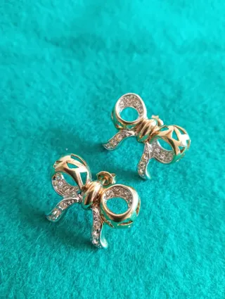 Pendientes vintage,acero dorado