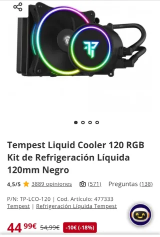 Tempest Liquid Cooler 120