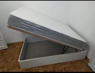 Canapé abatible con colchón