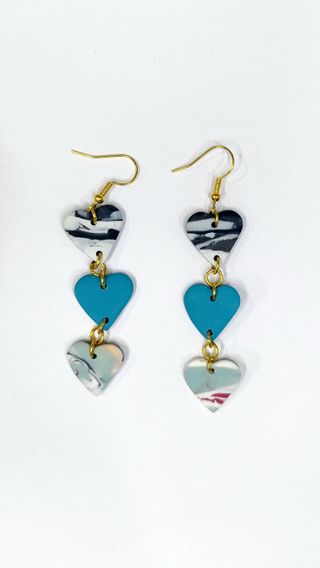 Pendientes Corazón Colgantes Custom