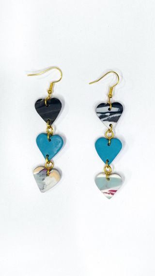Pendientes Corazón Colgantes Custom