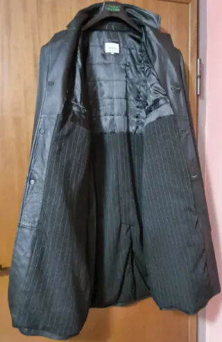 Cappotto lungo in pelle Conbipel unisex