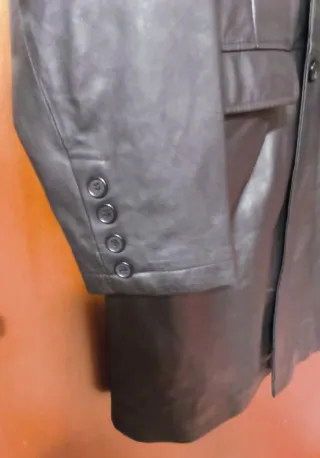 Cappotto lungo in pelle Conbipel unisex