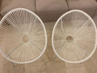 Pack 2 Sillas Acapulco Blancas