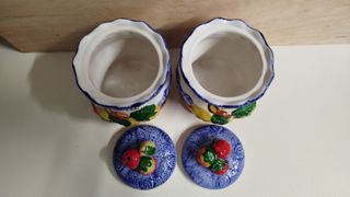 Barattoli vintage COFFEE e SUGAR