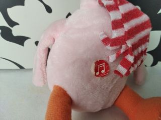 Peluche Pato Rosa Don Flor con Sonido