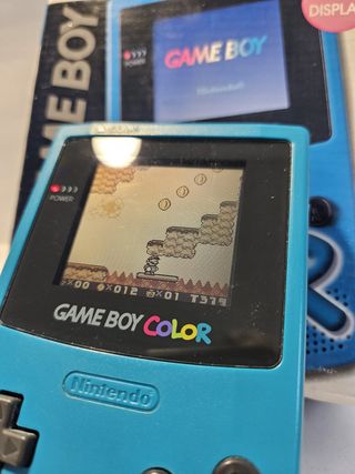 Game Boy Color Azzurro con scatola - ORIGINALE Jap