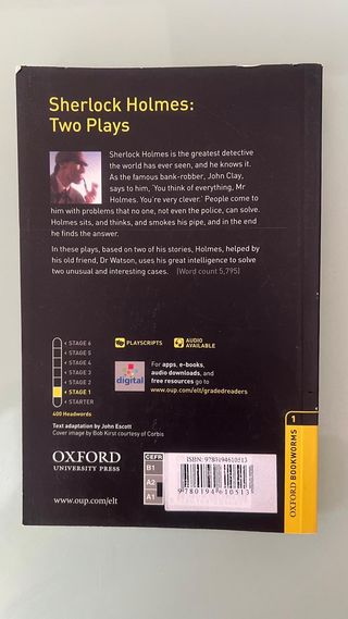 Oxford Bookworms 1. Sherlock Holmes: Two Plays ...