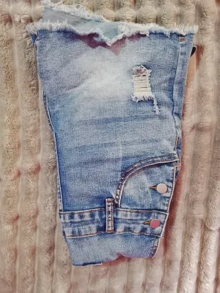 Peto corto vaquero mujer