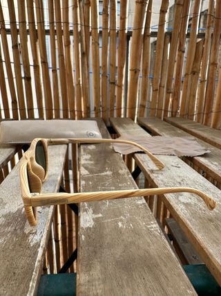 Gafas de sol Dr. Franklin madera