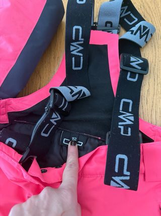 Conjunto esqui niña