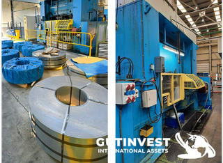 Prensa mecánica de doble montante- 160 T