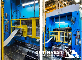 Prensa mecánica de doble montante- 160 T