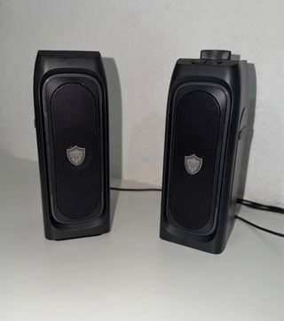 Altavoces BATTLETRON 2 en 1 Negros