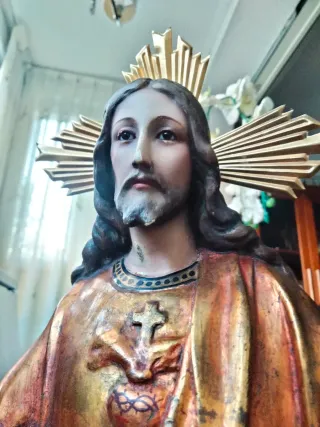 Busto ,Sagrado Corazón de jesús, Olot.