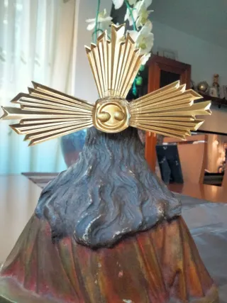 Busto ,Sagrado Corazón de jesús, Olot.