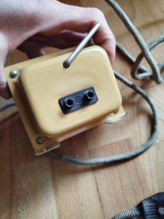 Plancha antigua Ufesa con base