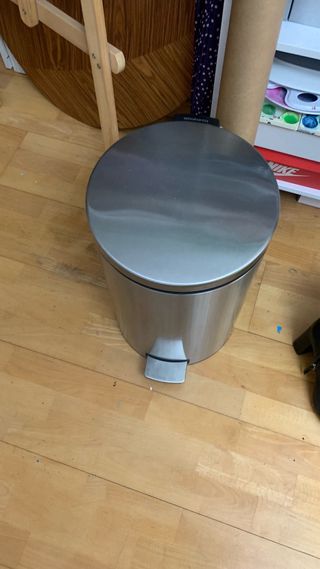 Cubo basura aluminio 20L