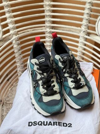 DSQUARED2 Run DS2 Sneakers Azul/Gris