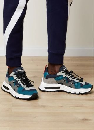 DSQUARED2 Run DS2 Sneakers Azul/Gris