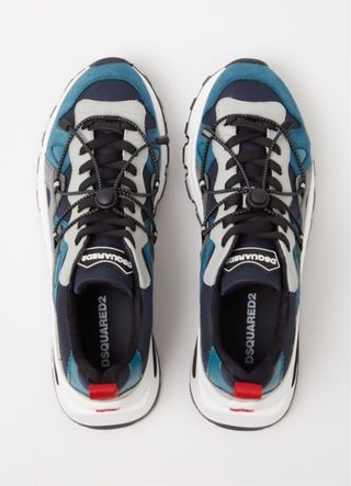 DSQUARED2 Run DS2 Sneakers Azul/Gris