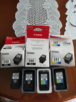 Cartucho vacío 540 y 541