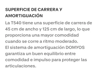 Cinta de correr DOMYOS