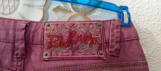 Pantalón Didi blue sista mujer y camiseta Blanco