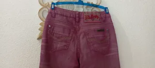 Pantalón Didi blue sista mujer y camiseta Blanco