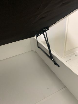 Cama Matrimonio 135cm Canapé + Colchón