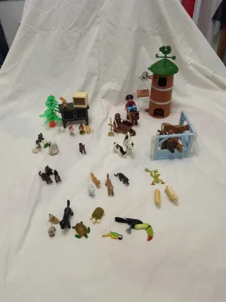 Granja de Juguete con Animales