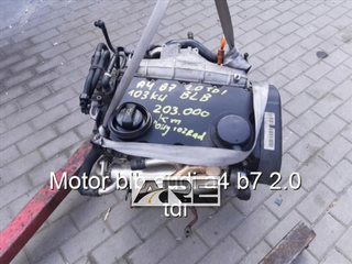 Motor blb audi a4 b7 2.0 tdi.