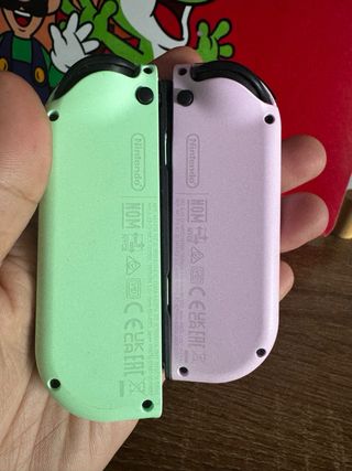 Joy-Con Nintendo Switch Rosa y Verde ORIGINALES