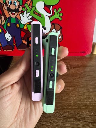 Joy-Con Nintendo Switch Rosa y Verde ORIGINALES
