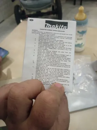 Disco Makita 165mm x 20mm