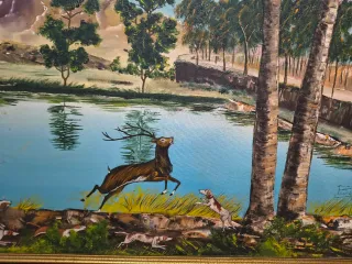 Cuadro Óleo Original Paisaje