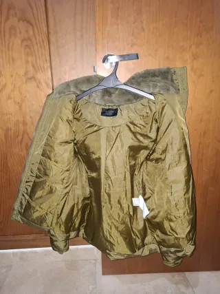 Chaqueta Beige y Marrón