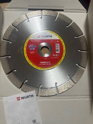 Disco Diamantato Edilizia Taurus 230mm Würth