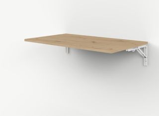 Mesa abatible melamina y metal