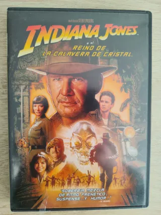DVD Indiana Jones y el reino de la Calavera de Cri