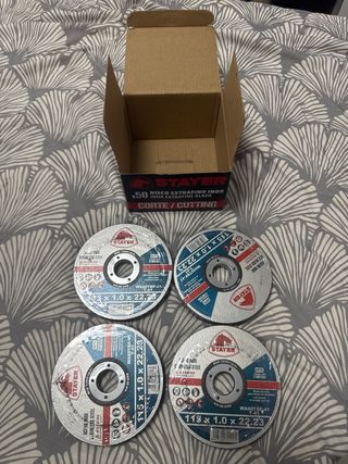 Disco Corte Stayer Inox 115x1x22.23