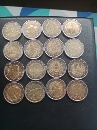 Lote 15 Monedas 2 Euros España
