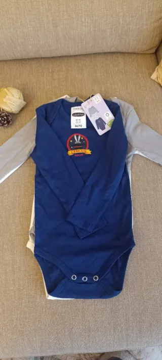 3 Bodies Bebé Menino 86-92cm Novos