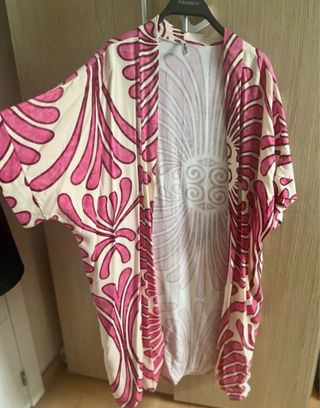Kimono Pull&Bear talla única estampado