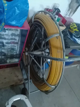 Carro guía de fibra